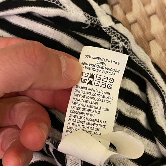 🍀 LUCKY BRAND pocket linen top - Picture 3 of 7